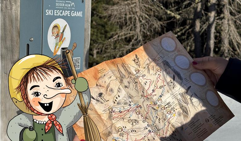 NOVITÀ dal 15.12.2025  - Outdoor escape game interattivo sugli sci