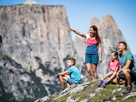 On a voyage of discovery in the Schlern-Rosengarten Nature Park with the children
