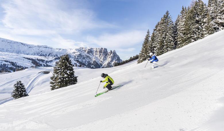Skiurlaub auf der Seiser Alm/Val Gardena