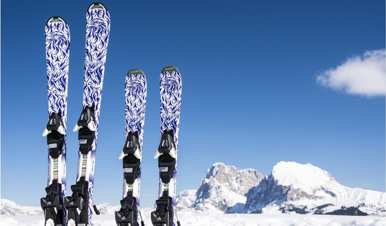 Seiser Alm children's skis