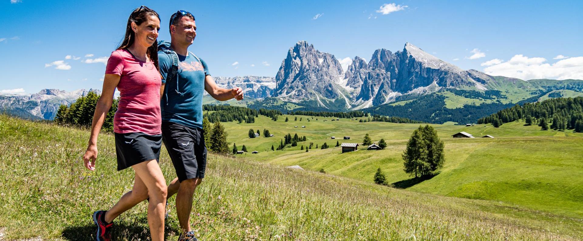 Hiking Holidays in the Dolomites, Alpe di Siusi, Italy