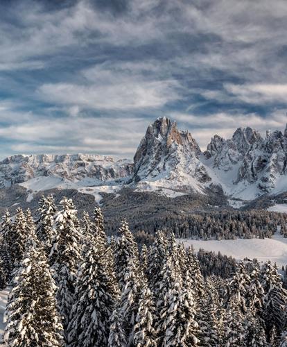 Le Dolomiti in inverno