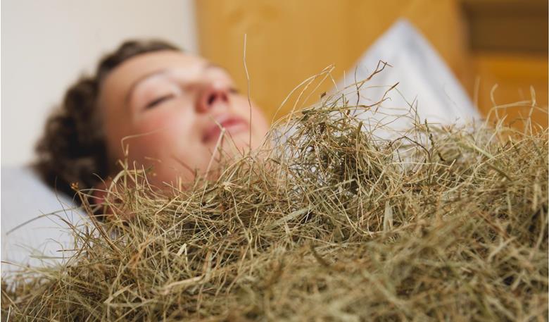 Völser hay bath: when you need to relax