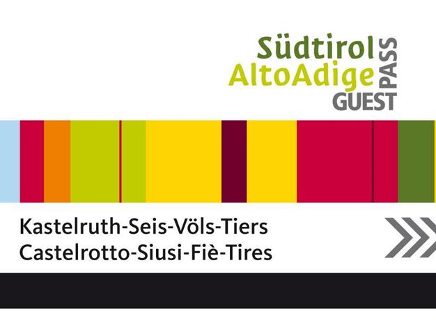 Gratuitamente con la carta ospiti Südtirol Alto Adige Guest Pass nell'area vacanze Alpe di Siusi