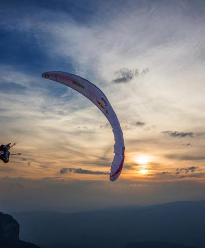 Le Dolomiti dall'alto.