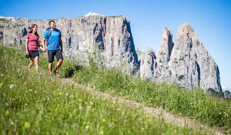 Summer tips in the Dolomites region Seiser Alm