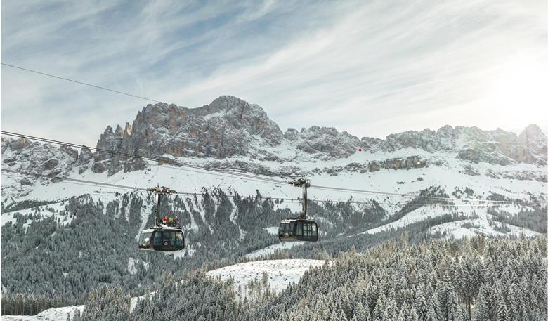 NEW! Cable car from Tiers to the Rosengarten massif