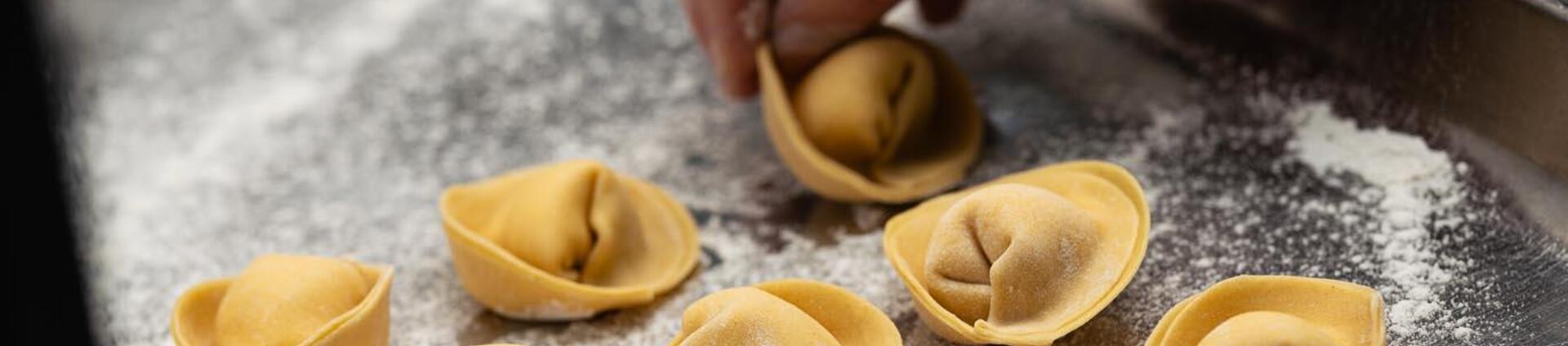 Selbstgemachte Ravioli