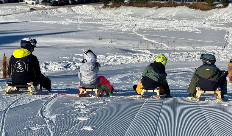 Tobogganing course