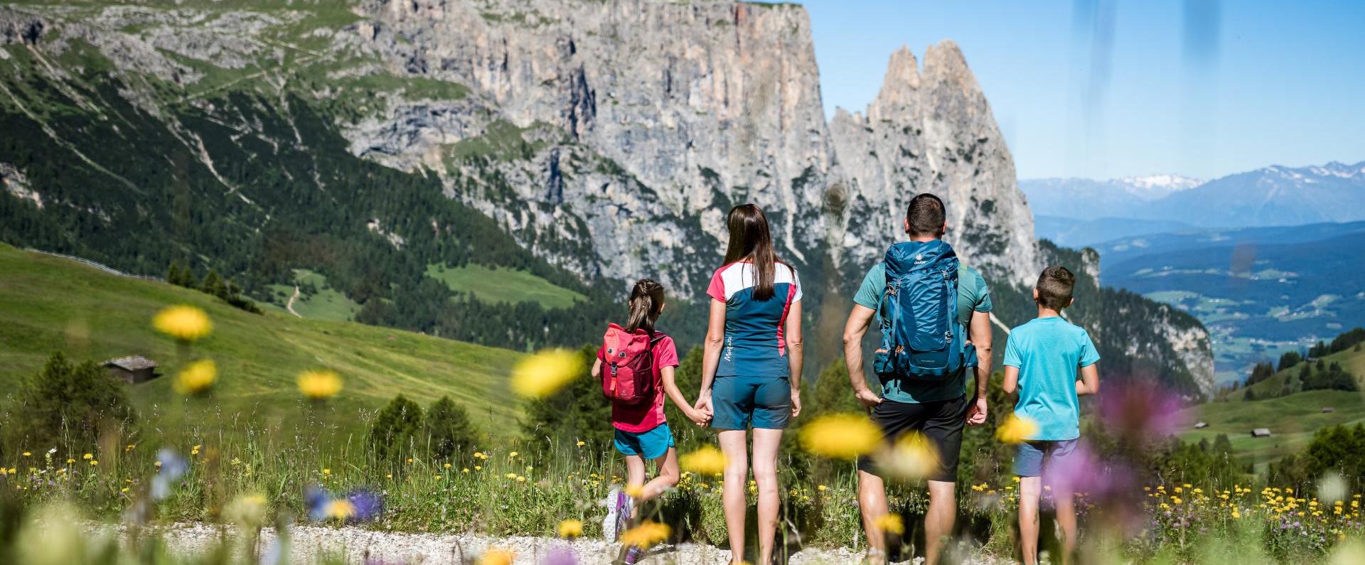 Escursioni e scoperte avventurose con i bambini sull'Alpe di Siusi