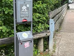 Toilette per cani - Via Kohlstatt, ponte per la funivia dell'Alpe di Siusi