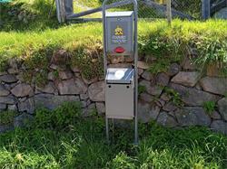 Dog toilet - Half way hiking trail no.1 to Tisens - Kastelruth
