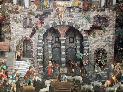 Krippele schaugn - Nativity exhibition in the Völs Art Gallery