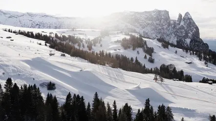 Seiser Alm / Alpe di Siusi Snowpark is a Thing of Beauty | FIS Snowboard