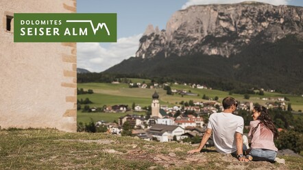 Kurort am Fuße des Symbolbergs von Südtirol