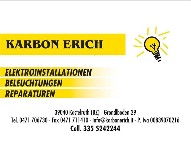Elettricista Karbon Erich