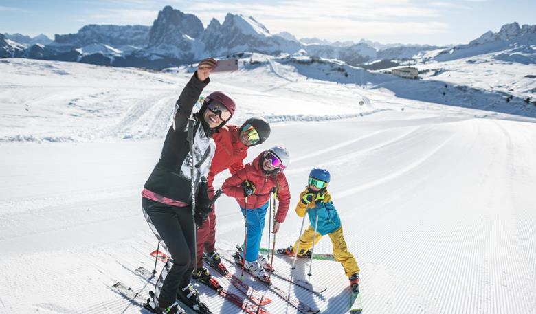 Een van de meest gezinsvriendelijke skigebieden in de Alpen